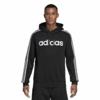 Sweat à capuche 3-stripes molleton Noir adidas performance