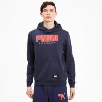 Sweat à capuche Athletics Bleu Marine Puma