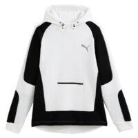 Sweat à capuche Evostripe Blanc/Noir Puma