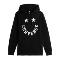 Sweat à capuche French Terry Graphic Noir Converse