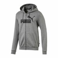 Sweat à capuche Gris Chiné Puma