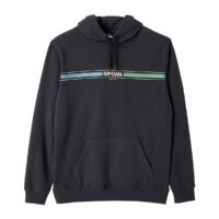 Sweat à capuche Mama Horizon hood Noir - Marron Rip Curl