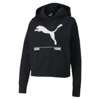 Sweat à capuche Nu-Tility Hoody Rose;Noir Puma