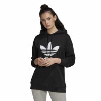 Sweat à capuche Original Trefoil Noir adidas Originals