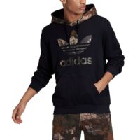 Sweat à capuche Trefoil Camo Noir adidas Originals