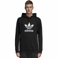 Sweat à capuche Trefoil Noir adidas Originals