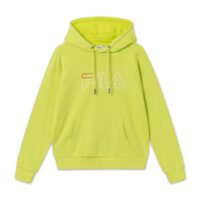 Sweat à capuche avec poche centrale LARKIN Blanc;Vert Fila