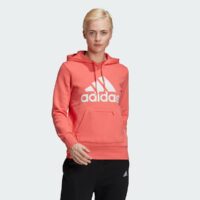 Sweat à capuche avec poche devant Rouge adidas performance