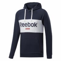 Sweat à capuche logo Bleu Marine REEBOK SPORT