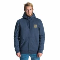 Sweat à capuche zippé sherpa Aggro Fleece Bleu Marine Rip Curl