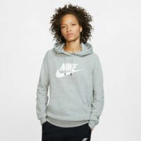 Sweat capuche Essential logo Gris Nike