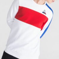 Sweat col rond Blanc Le Coq Sportif