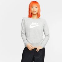 Sweat col rond Essential logo Gris Nike