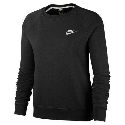 Sweat col rond Essential logo Noir Nike