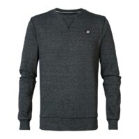 Sweat col rond Petrol Bleu Marine - Gris Anthracite PETROL INDUSTRIES