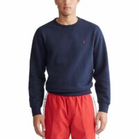 Sweat col rond Polo RL Fleece Noir Polo Ralph Lauren