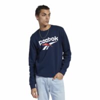 Sweat col rond logo Vector Bleu Marine - Bleu Reebok Classics