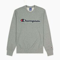 Sweat col rond logo devant Noir - Bleu Marine - Gris Chiné - Bleu Pastel Champion