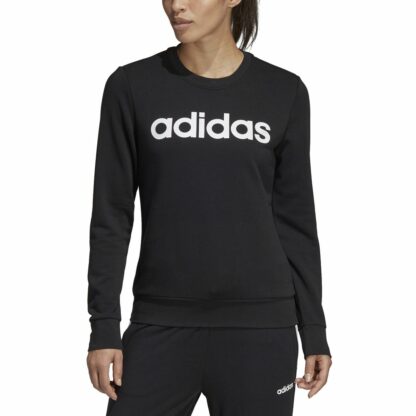 Sweat-shirt Essentials linear crew Noir adidas performance