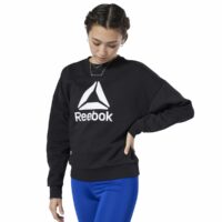 Sweat-shirt de training Noir Reebok