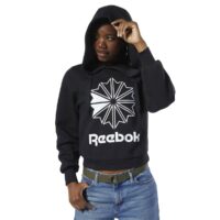 Sweat-shirt molleton Classics à capuche Noir Reebok