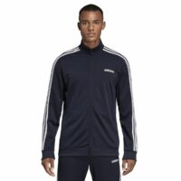 Sweat zippé 3-stripes Tricot Bleu Marine adidas performance