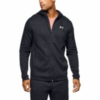 Sweat zippé à capuche Double Knit Tech Noir Under Armour