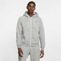 Sweat zippé à capuche Heritage Gris Chiné - Noir Chiné Nike