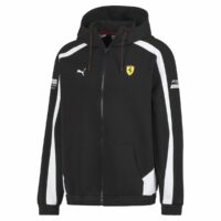 Sweat zippé à capuche Motorsport Ferrari Noir Puma