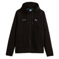 Sweat zippé à capuche Motorsport Mercedes MAPM Noir Puma