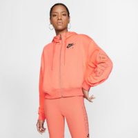 Sweat zippé à capuche Orange Nike