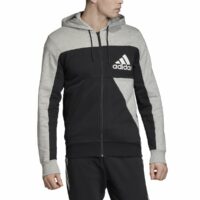 Sweat zippé à capuche Sid Gris Chiné/Noir adidas performance