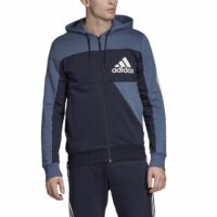 Sweat zippé à capuche Sid Noir / Marine adidas performance