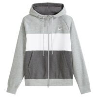 Sweat zippé à capuche molleton Nike Air Noir - Gris Chiné Nike