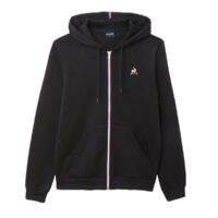 Sweat zippé capuche Essentiel N°2 Bleu - Gris - Noir Le Coq Sportif