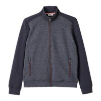 Sweat zippé col montant Bess Bleu Marine KAPORAL