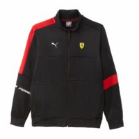 Sweat zippé col montant Ferrari Noir Puma