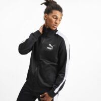 Sweat zippé col montant Iconic T7 Noir Puma