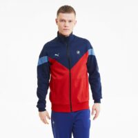 Sweat zippé col montant Motorsport BMW Bleu/Rouge Puma