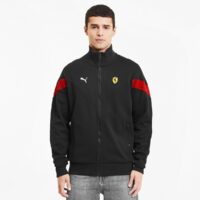 Sweat zippé col montant Motorsport Ferrari Noir Puma