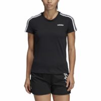 T-shirt 3-stripes slim tee Noir adidas performance