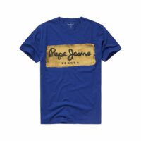 T-shirt Charing Bleu Pepe Jeans