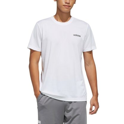 T-shirt D2M petit logo Blanc adidas performance