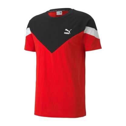 T-shirt Iconic Rouge / Noir Puma