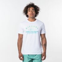 T-shirt Lee Ets Noir - Blanc Rip Curl