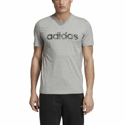 T-shirt Linear Camo Gris - Gris Chiné adidas performance