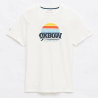 T-shirt Logo Blanc Oxbow