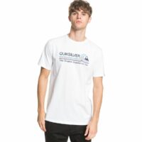 T-shirt Stone Cold Classic Blanc - Bleu Marine - Noir Black - Blanc/White Quiksilver