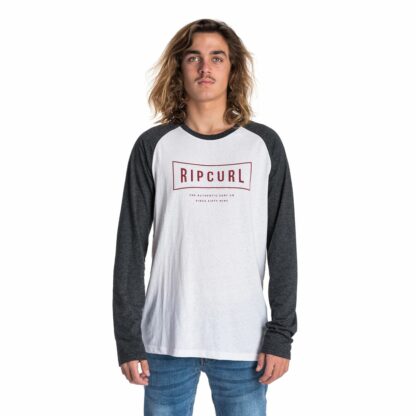T-shirt Stretched Out Blanc/Gris Rip Curl
