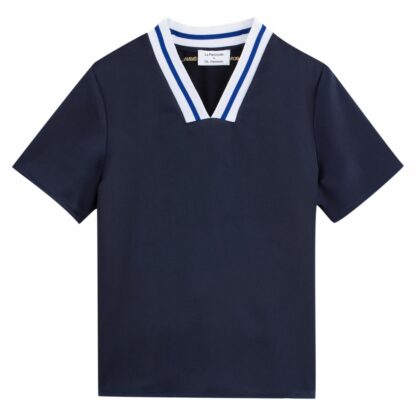 T-shirt col V manches courtes Bleu Marine OL X LA REDOUTE